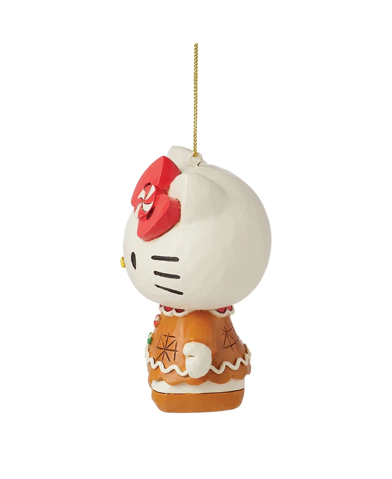 Jim Shore Sanrio Hello Kitty Gingerbread Holiday Ornament