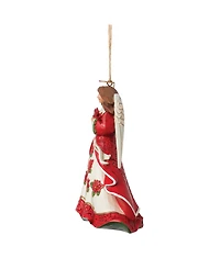 Jim Shore Christmas Angel with Cardinal Ornament