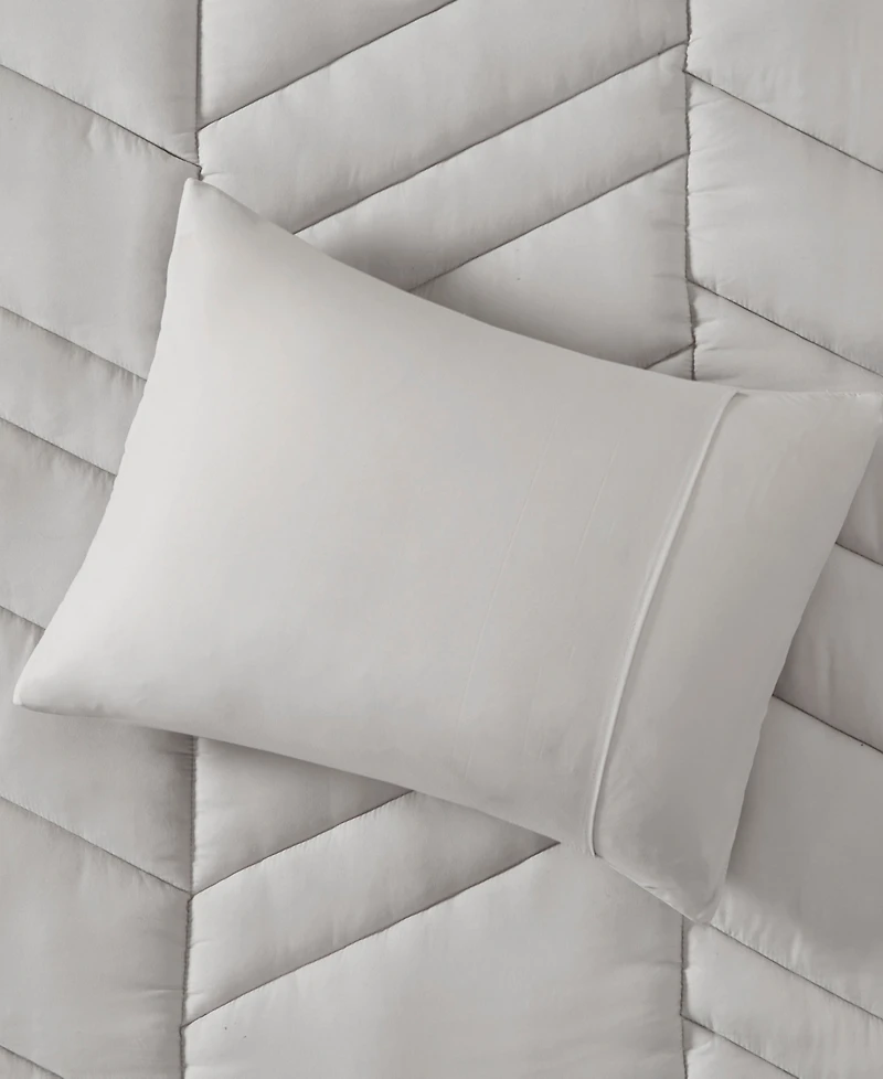 Intelligent Design Remy Quilted Chevron 3-Pc. Comforter Set, Full/Queen
