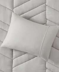 Intelligent Design Remy Quilted Chevron 3-Pc. Comforter Set, Full/Queen