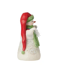 Jim Shore Snowman with Snowflake Figurine