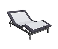 Cariloha Classic Adjustable Mattress Base | Twin Extra Long | 6", 9", 12" | Viscose Material | Adjustable Height, Quiet Motor, Wireless Remote