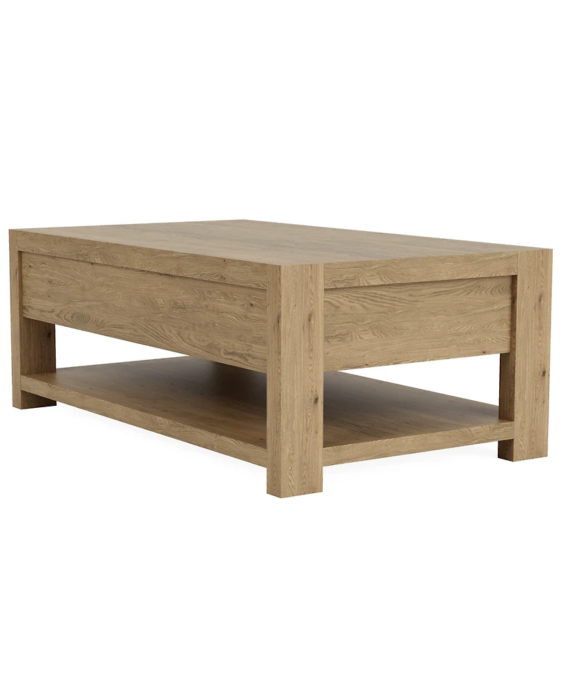 Furniture Davie 48" Rectangle Wood Coffee Table