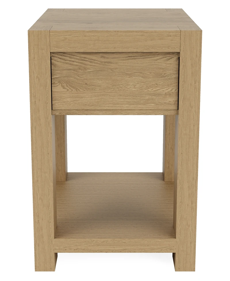 Furniture Davie 16" Wood Chairside Table