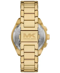 Michael Kors Men's Accelerator 2.0 Chronograph Gold-Tone Stainless Steel Watch 44mm