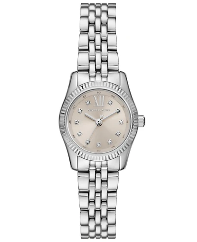 Michael Kors Women's Lexington Three-Hand Stainless Steel Watch 26mm