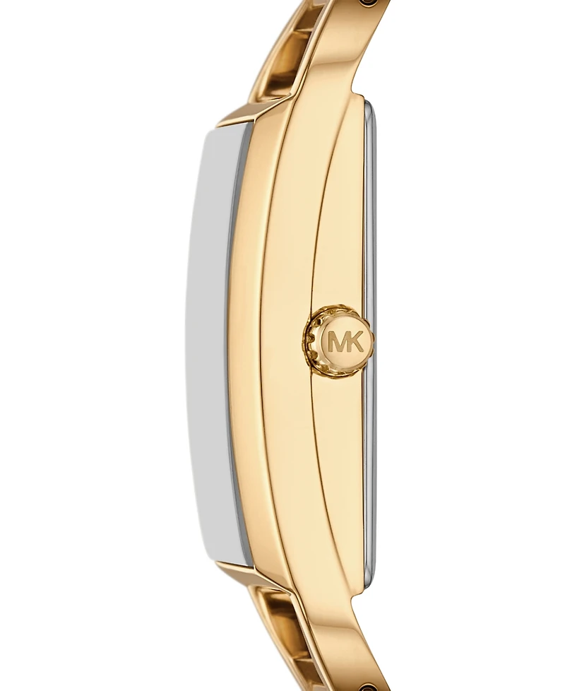 Michael Kors Women's Mk Empire Three-Hand Gold-Tone Stainless Steel Watch 22mm