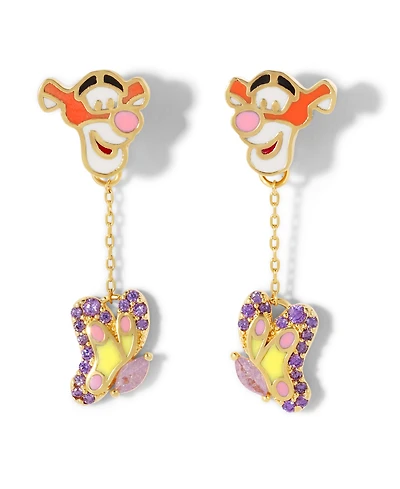 Girls Crew Disney Winnie the Pooh Tigger Dangle Earrings