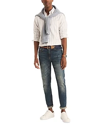 Nautica Men's Classic-Fit Stripe Button-Down Oxford Shirt