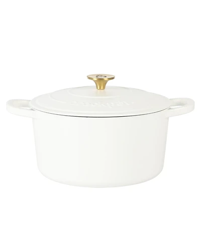 Crock Pot Artisan 6-Quart Round Dutch Oven -Gradient Red