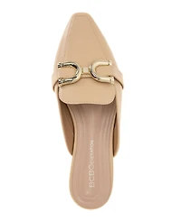 BCBGeneration Women's Tara Buckle Mule Flats