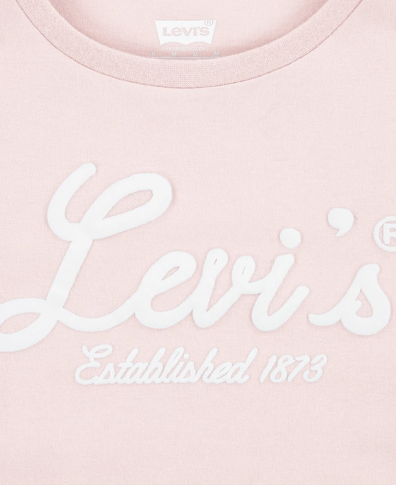 Levi's Big Girls Script Logo Graphic T-Shirt