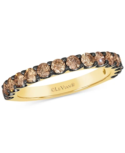 Le Vian Chocolatier Chocolate Diamond Band (1 ct. t.w) 14k Gold
