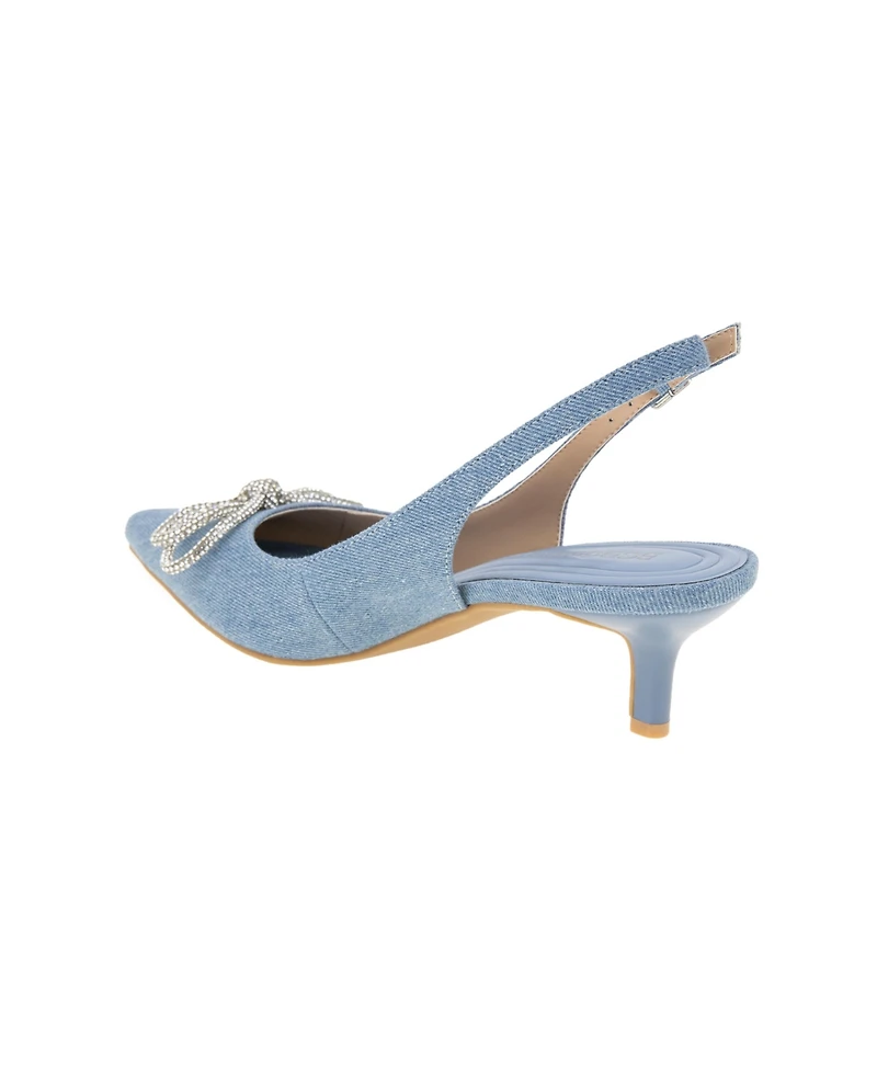 BCBGeneration Women's Donna Pointy Toe Bow Dress Pumps