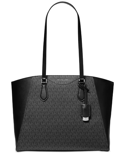 Michael Kors Taryn Logo Large Top Zip Tote
