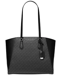 Michael Kors Taryn Logo Large Top Zip Tote