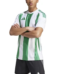 adidas Men's Stripe Logo Jersey T-Shirt