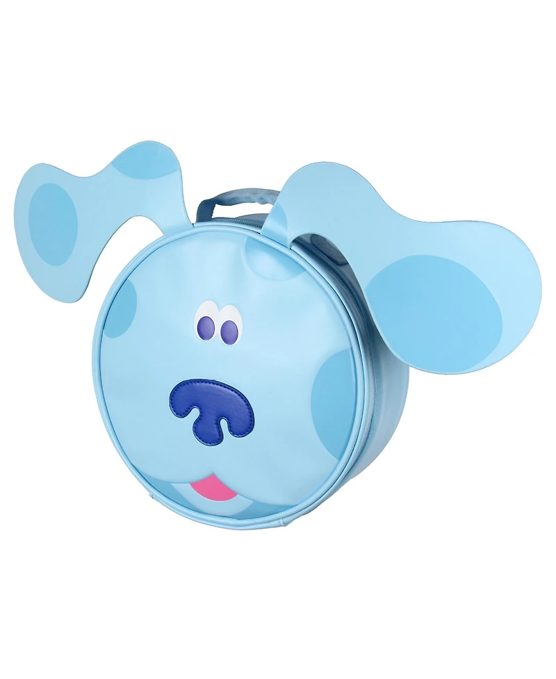 Nickelodeon Blue's Clues Character Head Shaped Insulated Lunch Box Bag Tote