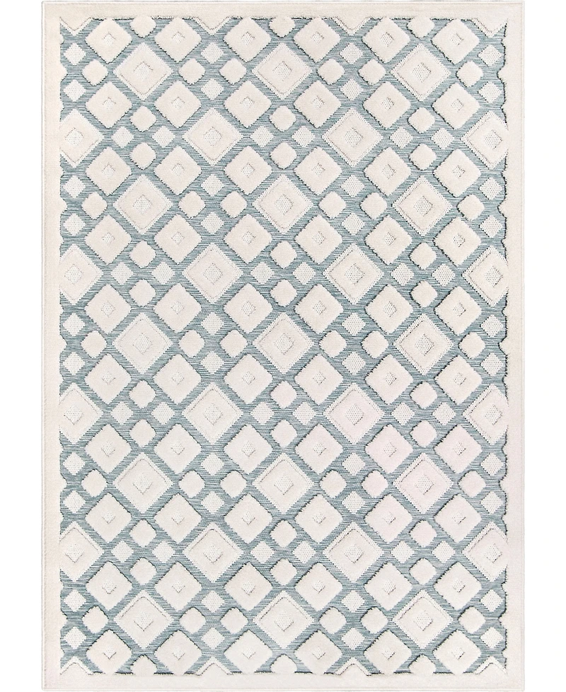 Closeout! Crochet Diamond Park 5'3"x7'6" Area Rug