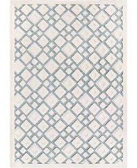 Closeout! Crochet Diamond Park 5'3"x7'6" Area Rug