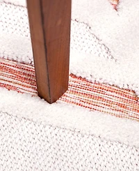 Closeout! Crochet Tread 5'3"x7'6" Area Rug