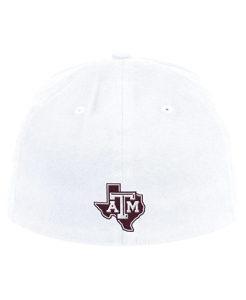 Adidas Men's White Texas A M Aggies Chant Flex Hat