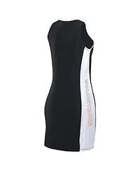 Wear by Erin Andrews Women's Black Tennessee Volunteers Bodyframing Tank Dress