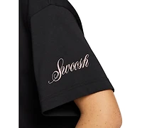 Nike Women's Sportswear Cotton Logo Short-Sleeve T-Shirt