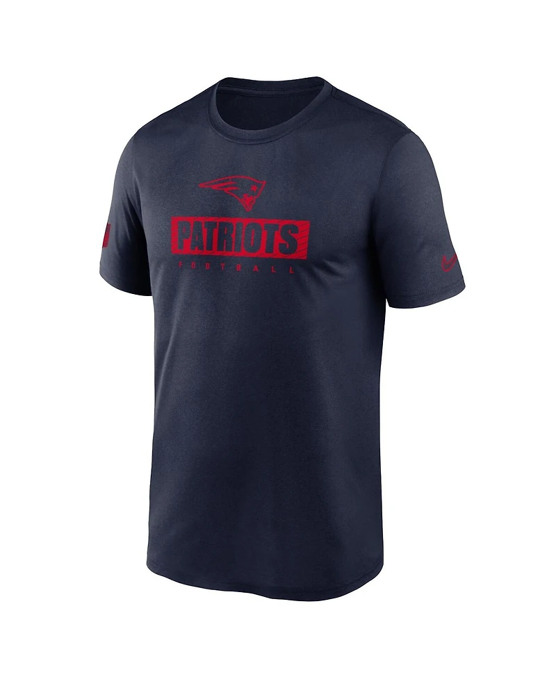 Nike Men's Navy New England Patriots Sideline Legend Performance T-Shirt