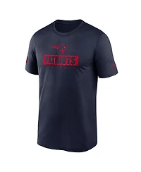 Nike Men's Navy New England Patriots Sideline Legend Performance T-Shirt