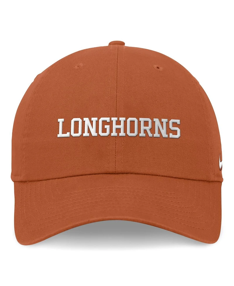 Nike Men's Texas Orange Texas Longhorns 2024 On-Field Club Adjustable Hat