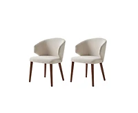 Mid-century Modern Upholstered Dining Chair