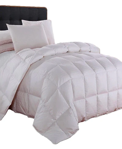 Egyptian Cotton Lightweight Down Comforter – Dobby Sateen, King/California King