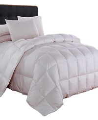 Egyptian Cotton Lightweight Down Comforter – Dobby Sateen, King/California King