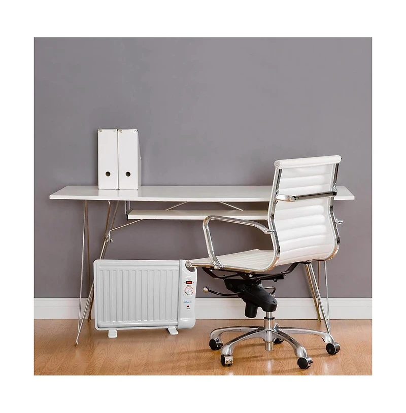 Newair Portable 400 Watt Under Desk Heater with Slim Fit Design and Silent, Energy Efficient Operation