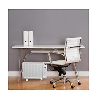 Newair Portable 400 Watt Under Desk Heater with Slim Fit Design and Silent, Energy Efficient Operation