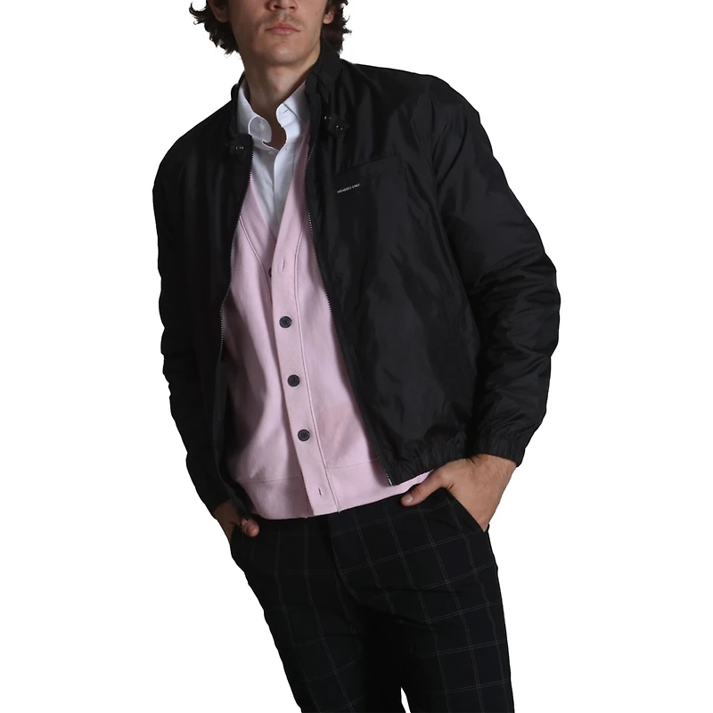 Members Only Men's Windbreaker Packable Jacket