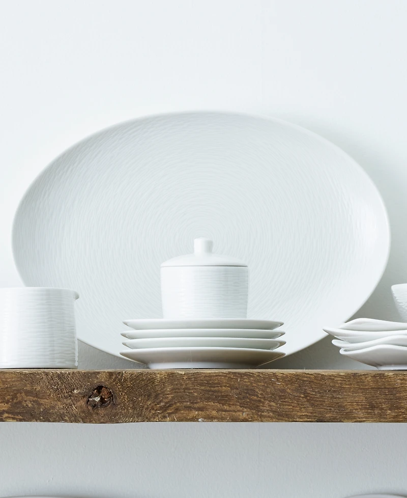 Noritake Swirl Coupe Appetizer Plates 4-Pc.