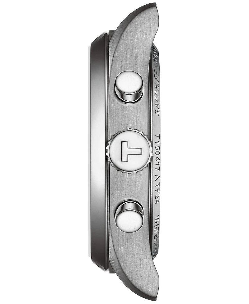 Tissot Men's Swiss Chronograph Pr 100 Tour De France Stainless Steel Bracelet Watch 40mm