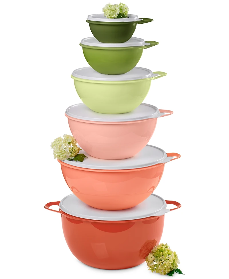 Tupperware 6-Piece Thatsa Bowl & Lid Storage Set