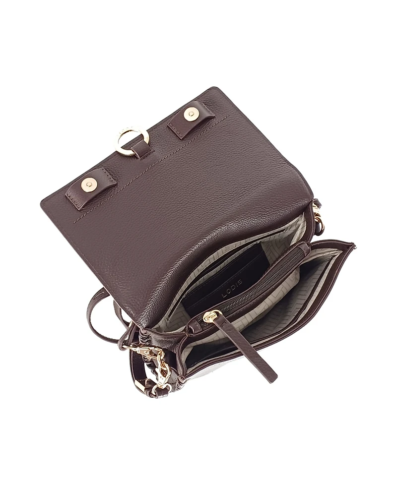Lodis Amy Leather Crossbody Bag