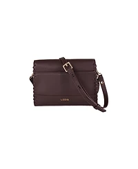 Lodis Amy Leather Crossbody Bag