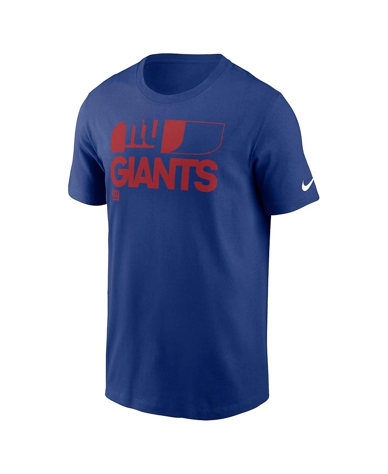 Nike Men's Royal New York Giants Air Essential T-Shirt