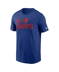 Nike Men's Royal New York Giants Air Essential T-Shirt
