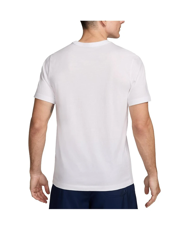 Nike Men's White U.s. Paralympics Puck Club T-Shirt