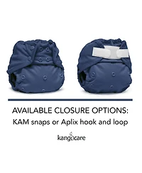 Kanga Care Boys Rumparooz Double Leg Gusset Reusable Cloth Diaper Cover One Aplix