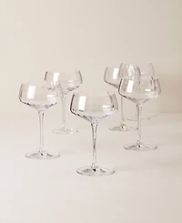 Lenox Tuscany Classics Angled Optic Coupes, Set Of 6