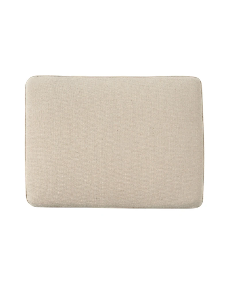 Streamdale Cozy and Chic Ottoman Upholstered Elegance, Birch Wood Charm