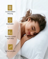 Superior 650-tc Egyptian Cotton Solid Deep Pocket Sheet Set, California King