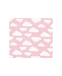 Hudson Baby Girls 4Pk Flannel Receiving Blanket (Cotton Poly)